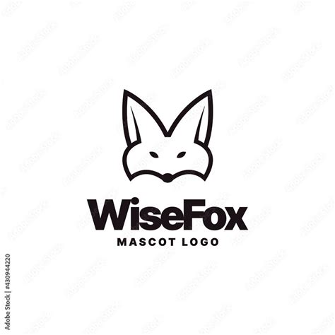 Fennec Fox Logo - Desert Fox Mascot Stock Vector | Adobe Stock