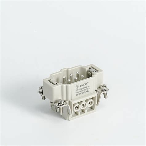 Smico Rectangular Heavy Duty Connectors He M Male Female Insert