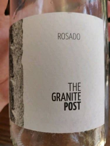 Domaine Du Poujol The Granite Post Rosado Vivino US