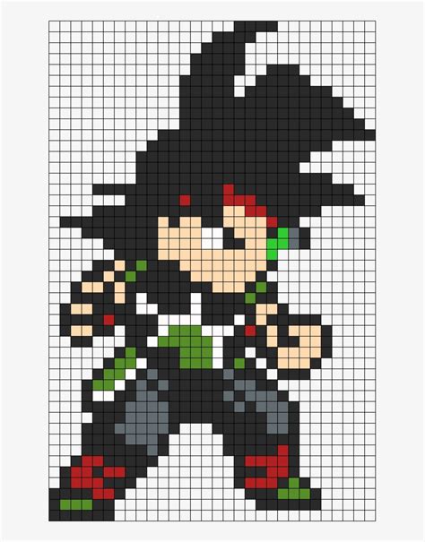 Dragon Ball Super Pixel Art Grid - Pixel Art Grid Gallery