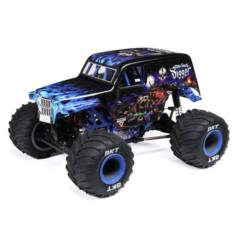 Losi Mini Lmt X Brushed Monster Truck Rtr Son Uva Digger Los