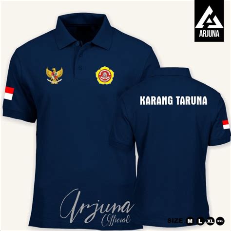 Kaos Polo Kerah Poloshirt Kaos Polo Karangtaruna Terbaru BISA CUSTOM