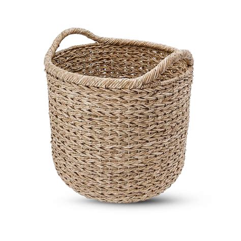 Buy Kouboo Large Decorative Seagrass Storage Basket Handmade Seagrass