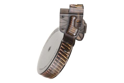 AR1522-DRUM - Black Dog Machine Ruger AR-15 22 Long Rifle 50-Round Drum Magazine - AR15Discounts