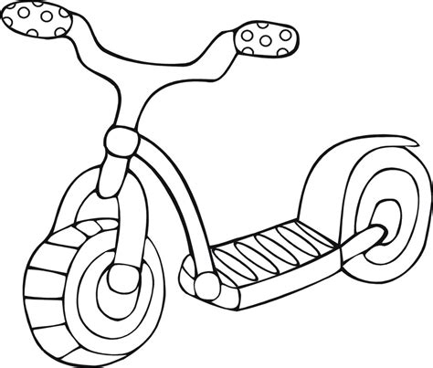 Vespa Scooter Coloring Pages Coloring Pages