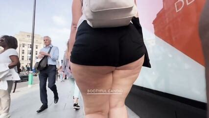 Epic Bbw Pawg In Booty Shorts Candid