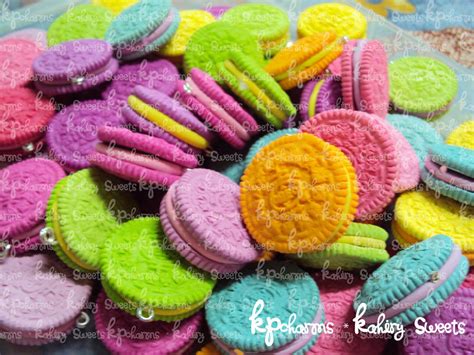 rainbow oreos by KPcharms on DeviantArt