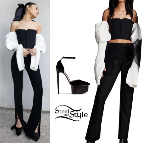 Ariana Grande S Clothes Outfits Steal Her Style