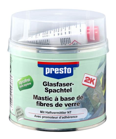 Presto Glasfaserspachtel 2K 1 Kg Spachtelmasse Kaufen Bei Do It