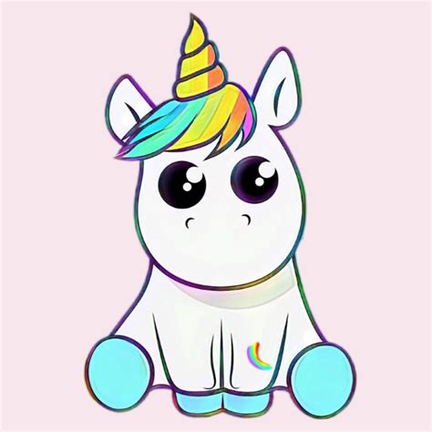 Cute Baby Unicorn Drawing at PaintingValley.com | Explore collection of Cute Baby Unicorn Drawing