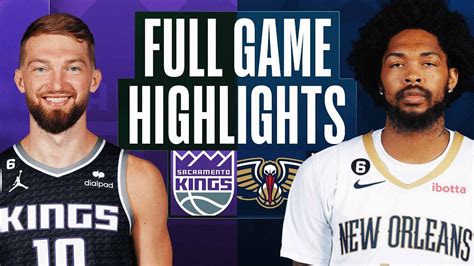 Game Recap Kings 121 Pelicans 103 YouTube