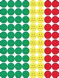 Amazon Smiley Face Frowny Face Stickers Yellow Happy Red Sad