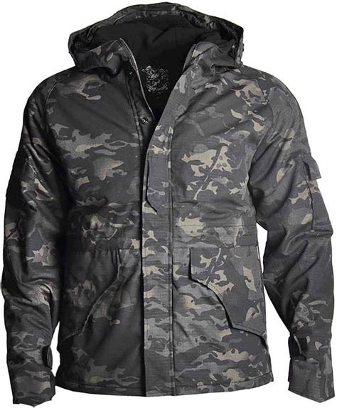 Chaquetas T Cticas Impermeables Para Hombre Ropa De Camuflaje De Noche