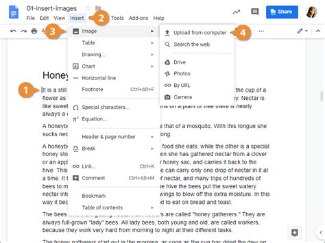 How To Wrap Text In Google Docs CustomGuide