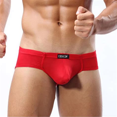 2017 Moda Homens Gay Underwear Homens Cuecas Transparentes Sensuais