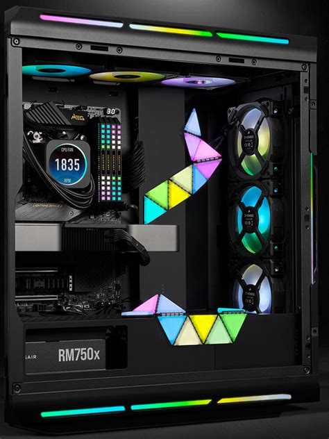 B N Corsair Icue Lc Smart Case Lighting Triangles Starter Kit