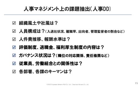 人事労務デューデリジェンスとは｜目的･調査のポイント･活用方法 よくわかるmandaよくわかるmanda