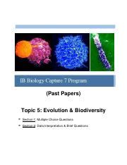 Exploring Evolution Biodiversity Evidence Fossils And Course Hero