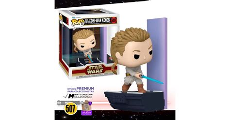 Funko Pop Star Wars Duel Of The Fates Obi Wan Kenobi 6 Pulgadas 507