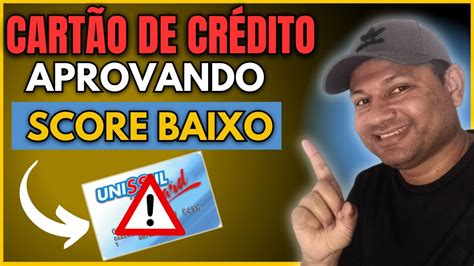 Nov Ssimo Cart O De Credito Aprovando Geral Limite Alto At Score