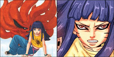 Boruto Two Blue Vortex Chapter 10 Kurama And Himawari Combine