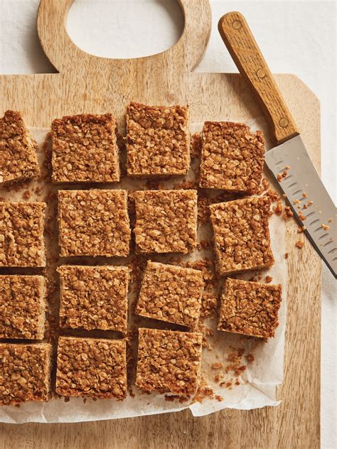 3 Ingredient Buttery Oatmeal Squares The Messy Baker