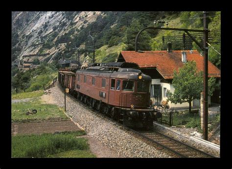 Bern L Tschberg Simplon Bahn Lokomotive Ae Hohtenn Kaufen