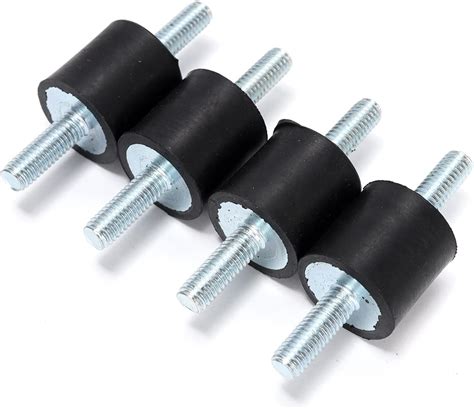 4pcs Rubber Shock Absorber Damping Noise Isolation Isolator