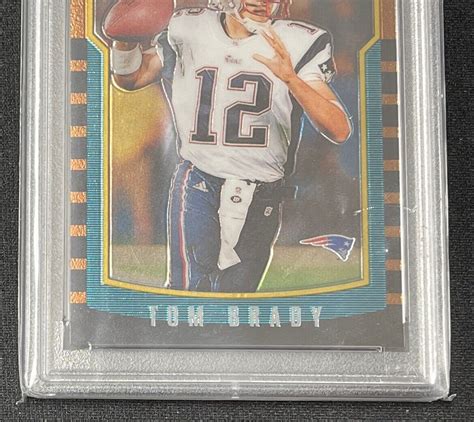 Bowman Chrome Tom Brady Rookie Rc Psa Ebay