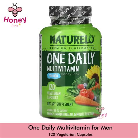 Naturelo One Daily Multivitamin For Men Veg Caps Lazada Co Th