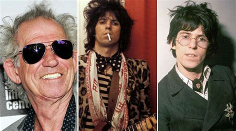 Keith Richards Then And Now At 70