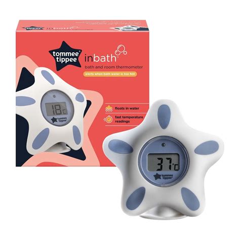 Inbath Digital Baby Bath And Room Thermometer Tommee Tippee