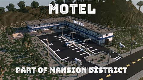 Motel Mansion District Minecraft Map