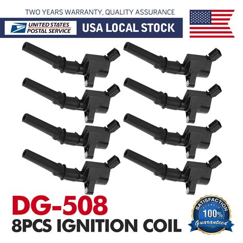 8PCS Ignition Coils DG 508 Motorcraft For MERCURY GRAND MARQUIS