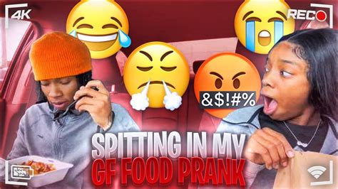 Spitting In My Girlfriend Food To Get Her Reaction Bad Idea Youtube