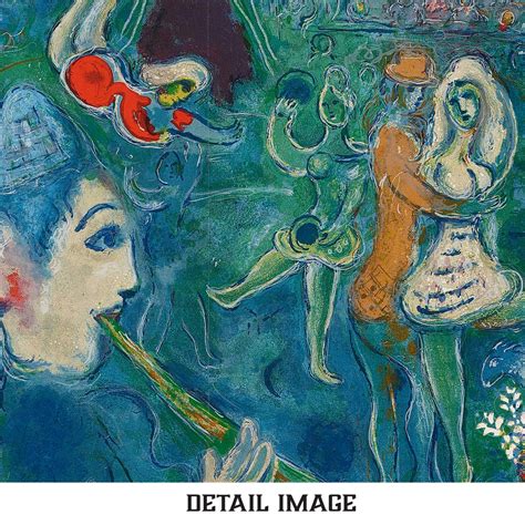 Marc Chagall Le Cirque The Circus 19 1967 Reproduction Poster