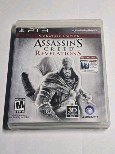 Assassins Creed Revelations Signature Edition Sony Playstation 3 2011