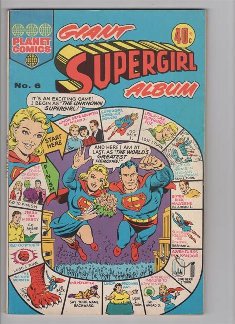 Giant Supergirl Album #6 FN+ – Collector's Edge Comics