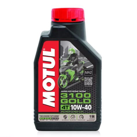 Motul 3100 Gold 10W40 1L Nhớt Motul chính hãng giá tốt