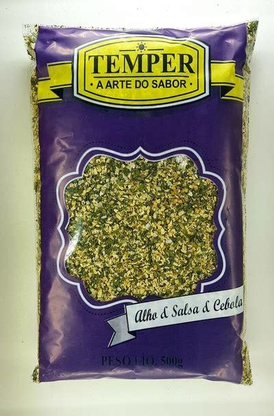 ALHO SALSA CEBOLA C 500 GR Temper