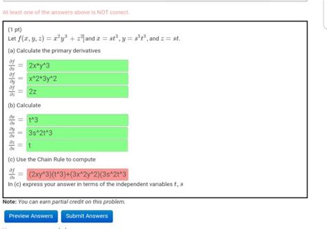 Solved Let F X Y Z X Y Z And X St Y S T And Chegg