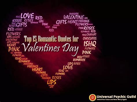 Top 15 Romantic Quotes for Valentines Day | PPT