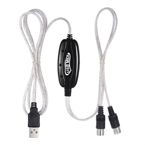 Cable De Interfaz USB A MIDI ENERGIT