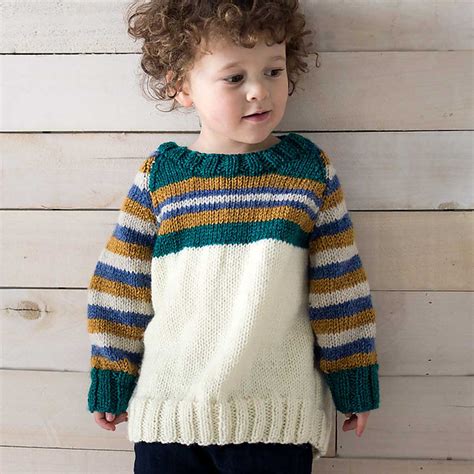 Ravelry Easy Kids Raglan Sweater Pattern By Gina Michele