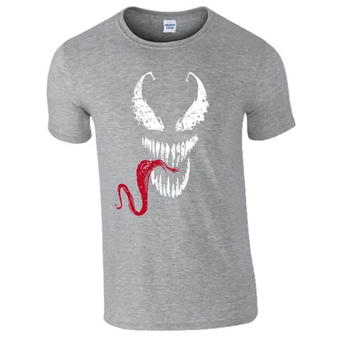 Venom T Shirt Marvel Comics Superhero Tom Hardy Movie Gym Etsy