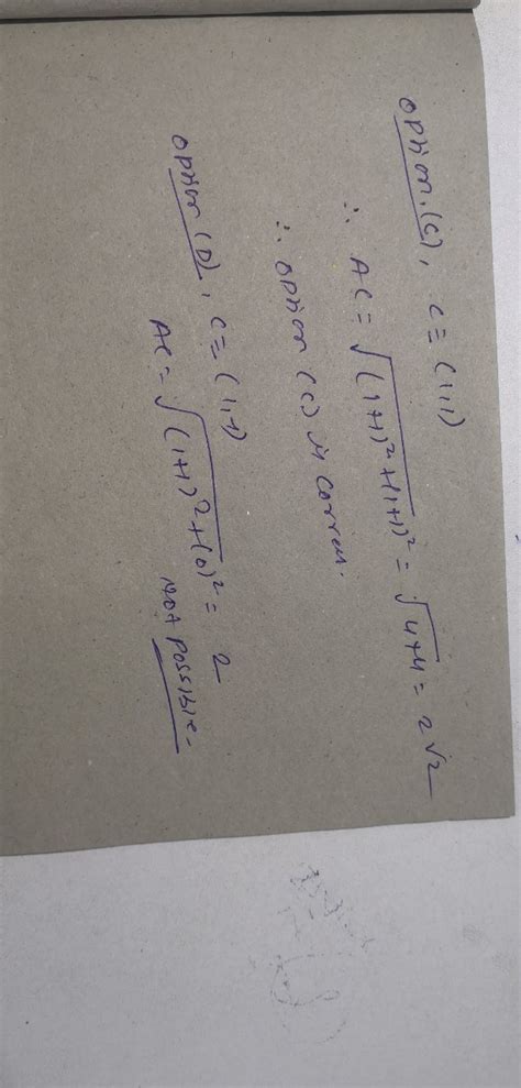 An equilateral triangle has one vertex at ( - 1, - 1) and another ...