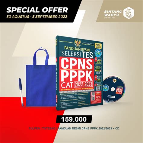 Jual Buku Cpns Panduan Resmi Seleksi Tes Cpns Pppk Cat