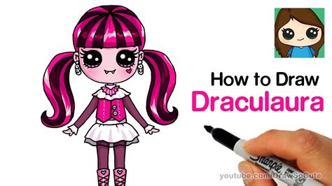 How To Draw Draculaura Monster High