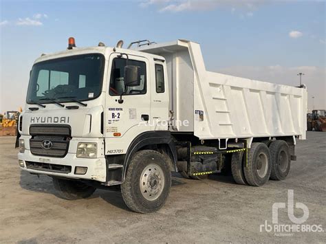 Buy Hyundai HD370S Dump Truck By Auction United Arab Emirates Dubai