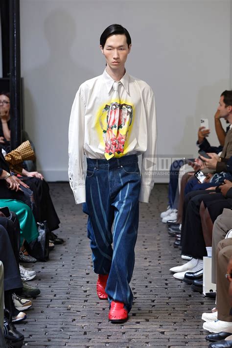 Bianca Saunders Fashion Show Runway Menswear Spring Summer 2025